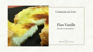 Flan Vanille  Conticini en Live [upl. by Othilie275]