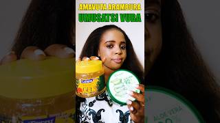 Use this Best oil for hair growth Aya ni Amavuta yoroshya umusatsi vuba cyane [upl. by Alida]