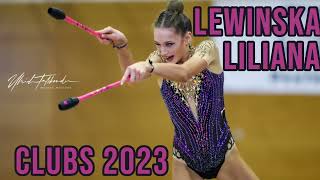 Liliana Lewinska Clubs 20232024  music for rhythmic gymnastics [upl. by Couture]