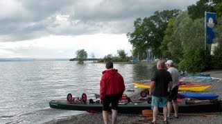 BodenseeUmrundung im Kayak [upl. by Naillimxam203]