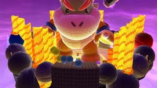 Yoshis Woolly World  100 Walkthrough Finale  World 6 [upl. by Isnyl]