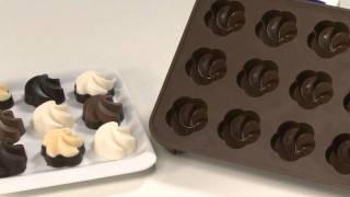 Video de uso Moldes de chocolate Delícia Silicone [upl. by Friede318]