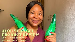 ALOE VERA GEL PRODUCT REVIEW AFFORDABLE MOISTURIZER how to get rid of excess oil production [upl. by Chelsy]