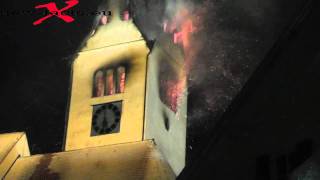 Brand der Kirche in Wald HD [upl. by Jocelyn]