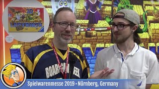 Labyrinth 3D — game overview at Spielwarenmesse 2019 [upl. by Ahsaya981]