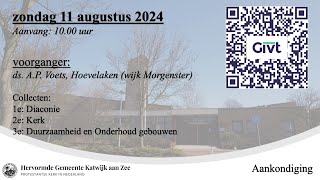 11082024 1000u ds AP Voets wijk Morgenster [upl. by Nyloj]