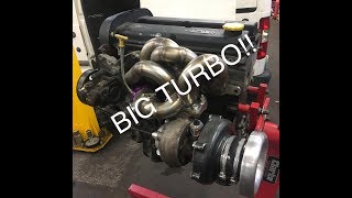 Straight cut gearbox powered Zetec turbo van Gets new shafts [upl. by Remmer]