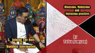 3 Joining The Dots of Buddhist Information  Hinayana Mahayana and Vajrayana practices [upl. by Yruam140]