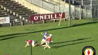 Benny McCarry Loughgiel Goal v Keady  AIB Ulster Club Senior Hurling Championship Final 2010 [upl. by Ynnaej444]