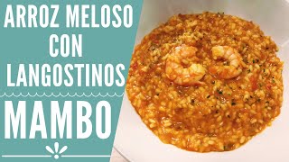 Arroz meloso con langostinos en Mambo  RECETAS MAMBO CECOTEC [upl. by Attelrac663]