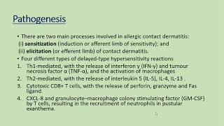 Lecture30 Allergic Contact Dermatitis Part I Rooks chapter 128 [upl. by Enyrhtac]