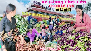 Hãi hùng Núi Rau Củ ngày chánh Lễ 18 tháng 5 năm 2024 PGHH [upl. by Assennej802]