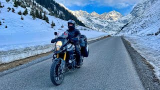 Tiroler Täler Motorradabenteuer im Winterwunderland [upl. by Tirza]