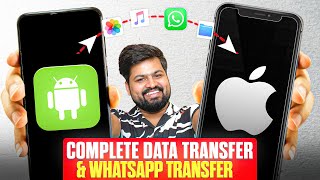 How To Transfer Data From Android To iPhone  WhatsApp Transfer From Android To iPhone  Full Guide✅ [upl. by Rubio]