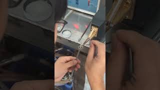 JLCG3KW 3KW Induction Heating Machine to Weld Copper Wire Terminals with Tin Soldering Rod [upl. by Hajan213]