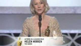 Helen Mirren winning an Oscar® for quotThe Queenquot [upl. by Darbie]