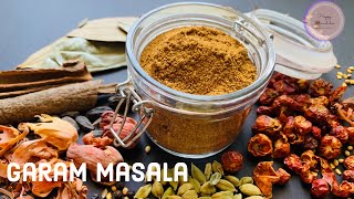 Punjabi Garam Masala Recipe  Homemade indian Garam Masala [upl. by Nosak]