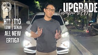 Upgrade Lampu All New Suzuki Ertiga Hybrid LED Philips Ultinon PRO5000 Jakarta Otomotif [upl. by Certie129]