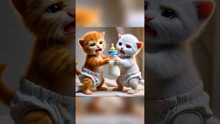 The Story of Kitten Siblings cat catlover cute kitten shorts [upl. by Shiverick]