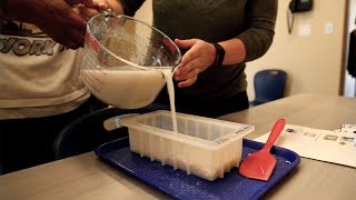 Adults With Autism Craft Handmade Soaps At Lifeworks  Making It [upl. by Robbi481]