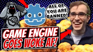 GoDot Game Engine ATTACKS CUSTOMERS  Community Manager MELTS DOWN And Starts BANNING EVERYONE [upl. by Nitsua314]