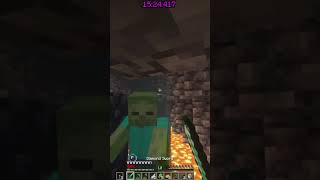 16th minute  Surviving Minecraft Hardcore Every DAY for 1000 MINUTES [upl. by Ainimre]