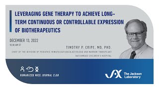 Leveraging Gene Therapy to Achieve LongTerm Continuous or Controllable Expression of Biotherapeutics [upl. by Lacim965]