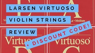 Larsen Virtuoso Violin String Review Test and Discount Code [upl. by Coussoule456]