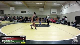 108 lbs Quarterfinal Joshua Garcia Red Star Wrestling Academy vs Jacob Rodriguez Dark Horse [upl. by Ivets]