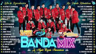 Lo Mejor Banda Romanticas  Los Recoditos Los Sebastianes Banda MS Claudio Alcaraz Carin Leon [upl. by Yenattirb]