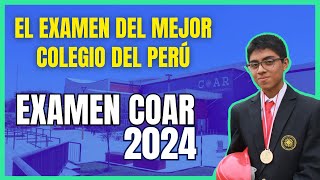 Resolución EXAMEN COAR 2024  parte 2 [upl. by Jobyna]