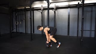 How To Kettlebell BStance RDL  Form amp Technique  The Movement Blueprint [upl. by Ariam171]