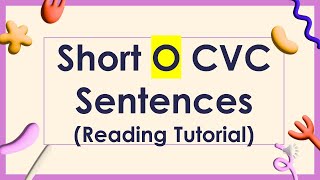 Short O CVC Sentences simplesentences readingenglishgrade1 readingtutorial [upl. by Ahmad]