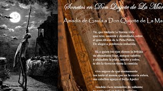 Amadís de Gaula a Don Quijote de La Mancha  SONETOS EN quotEL QUIJOTEquot [upl. by Hausner]