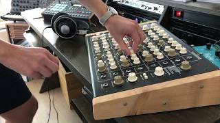 Vermona Perfoumer mkII with Soundtoys Echoboy amp Strymon Bigsky [upl. by Anaibaf]