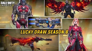 Season 8 2024 semua lucky draw baru  mythic JAK12  senjata legendary codm terbaru S8 [upl. by Querida]