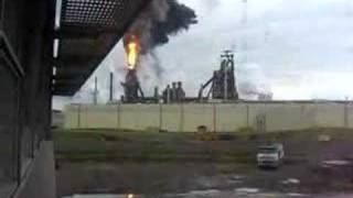 IJmuiden blast furnace blowout [upl. by Atinet]