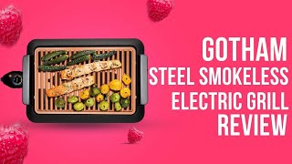 Gotham Steel Smokeless Electric Grill [upl. by Haraz]