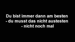 Die Ärzte  Lied vom scheitern  Lyrics [upl. by Aenet323]