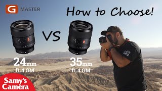 The Sony 24mm amp 35mm f14 GM Lenses [upl. by Adaliah]