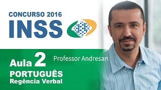 Português Concurso INSS 2016  Aula Gratuita  Aula 2 [upl. by Ahtibat]