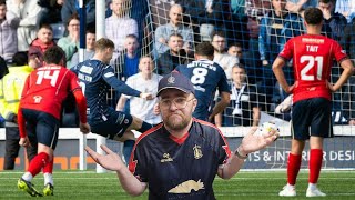 RAITH ROVERS 1 0 FALKIRK REACTION THE RECORD ENDS AT 43 [upl. by Niac282]