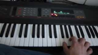 Brief Ensoniq EPS Sampling Keyboard Demo [upl. by Ida]