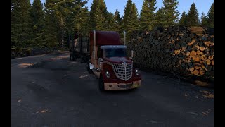 Исследую карту Аляска в American Truck Simulator Везу Бревна НАЧИНАЮ КАРЬЕРУ С НУЛЯ [upl. by Stucker]