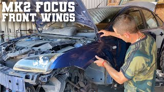 MK2 focus wing paint amp replacement DTE TV [upl. by Trotter]