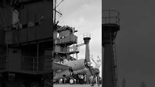 F4F Wildcat Fighter on Deck from USS Enterprise CV6 ytshort f4f ussenterprise [upl. by Etnauj]