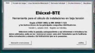 Elécxel calculadora de instalaciones eléctricas [upl. by Noel]