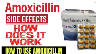 Amoxicillin medicine ip  Amoxicillin 500 mg capsule  How it works nursingmedical [upl. by Adnola]