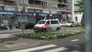 4 in 1 Politie amp ambulances met spoed naar reanimatie in Rotterdam [upl. by Ewolram]