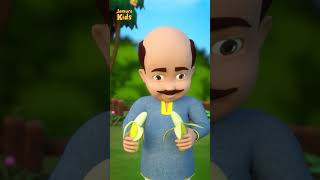 lalaji ne kela khaya  लाला जी ने केला खाया  Hindi Nursery Rhymes Cartoon  Jamure Kids Shorts [upl. by Hope]